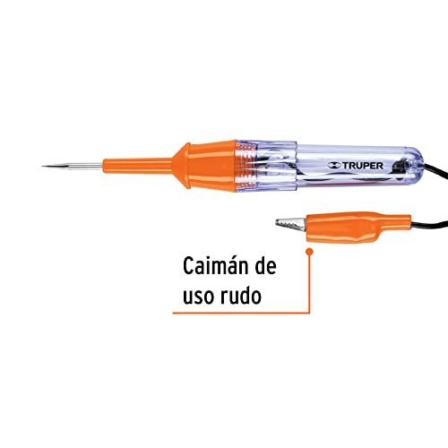 Probador de circuitos de corriente directa 20 cm, TRUPER
