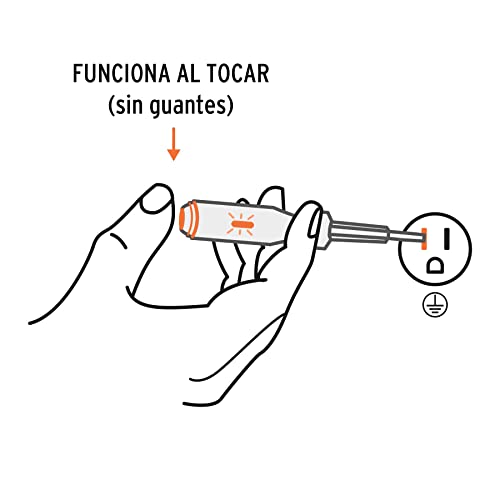 Probador de circuitos de corriente alterna 19 cm, TRUPER