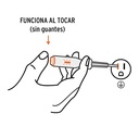 Probador de circuitos de corriente alterna 19 cm, TRUPER