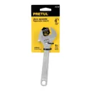 Llave ajustable (perico) 6' cromada, PRETUL