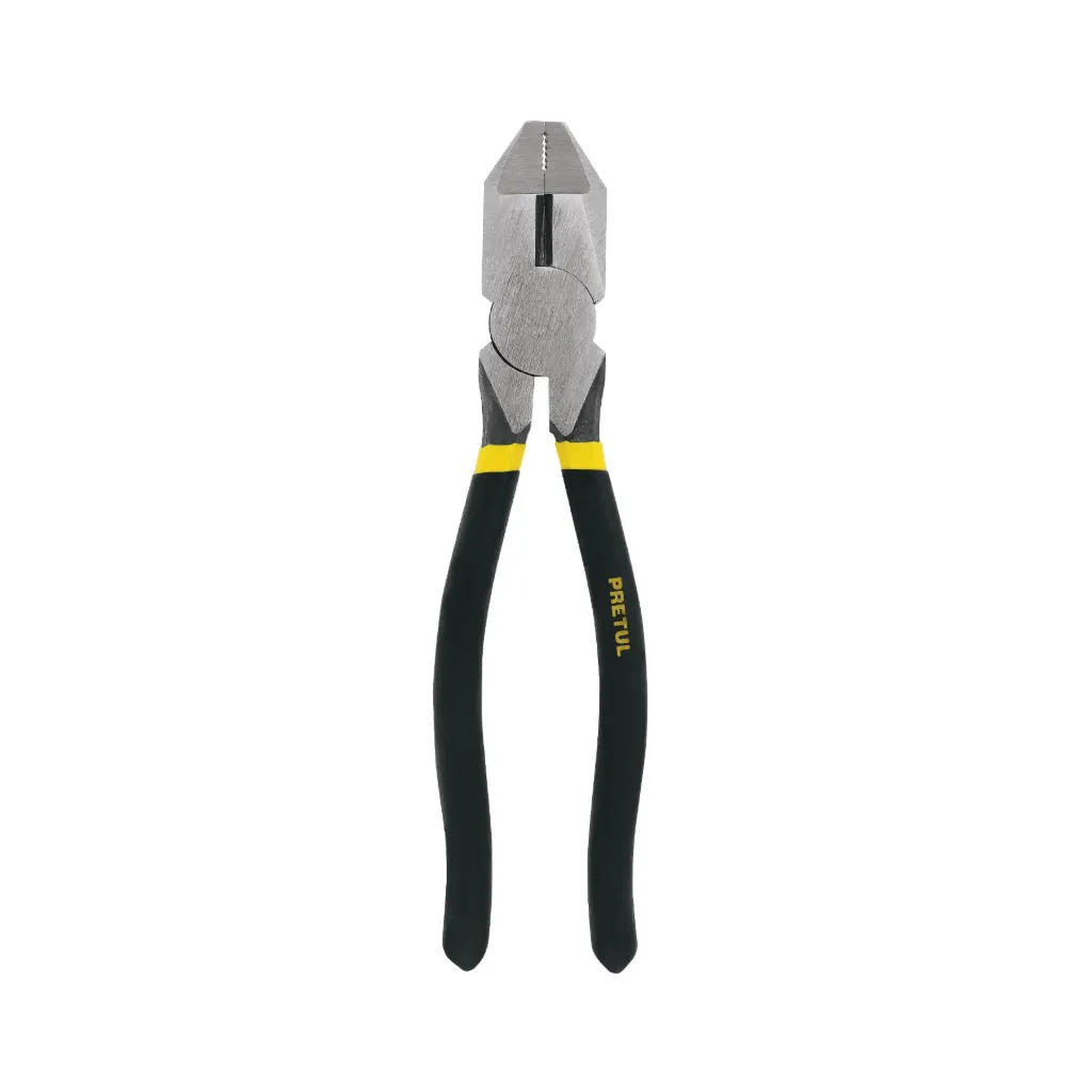 [TP-22612] Pinza para electricista 9' uso rudo, mango de PVC, PRETUL