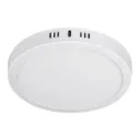 Luminario LED plafón 18W 6500K, redondo, blanco, VOLTECK