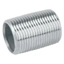 Niple de acero galvanizado 3/4' cuerda corrida, FOSET