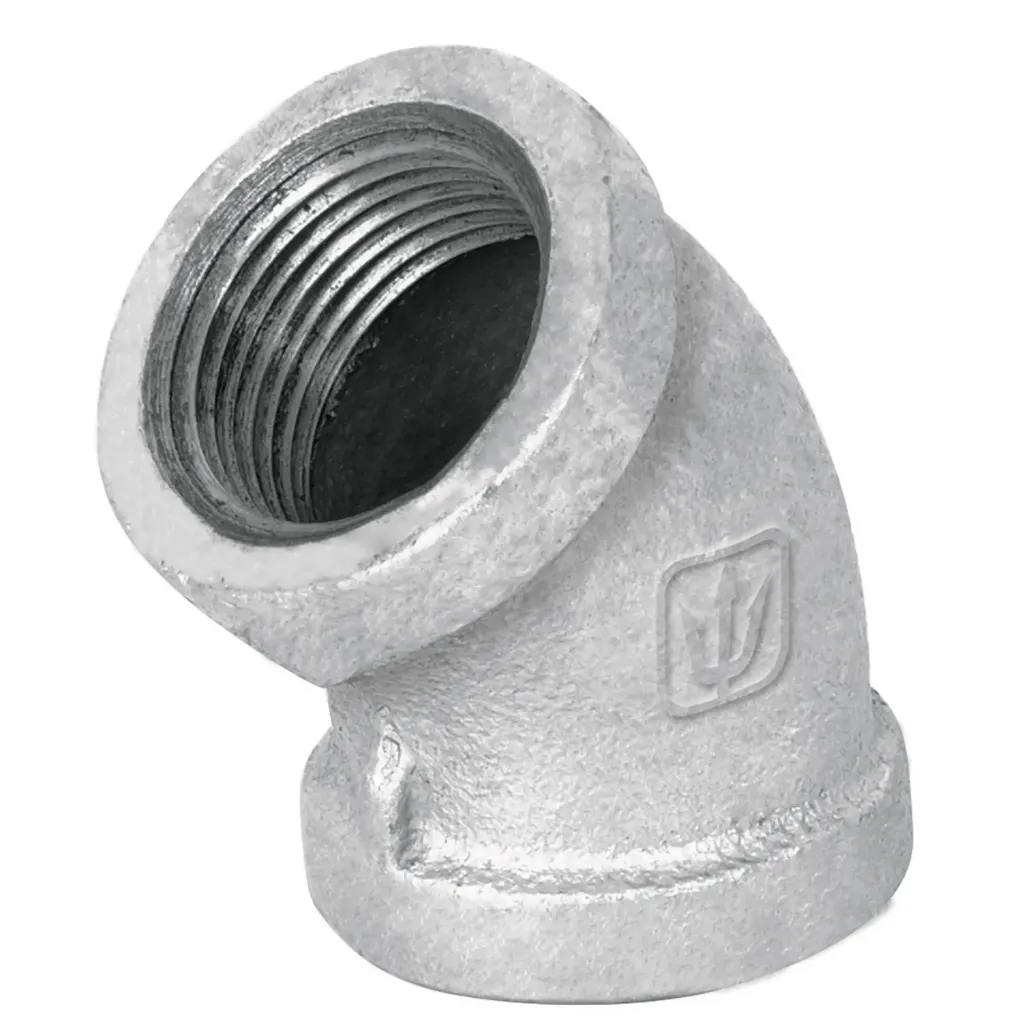 [TP-47540] Codo 45° acero galvanizado de 3/4', FOSET