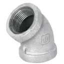 Codo 45° acero galvanizado de 3/4', FOSET