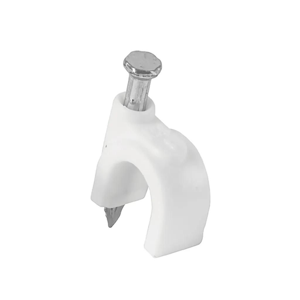 [TP-48273] Bolsa con 20 grapas blancas de 8 mm para cable redondo