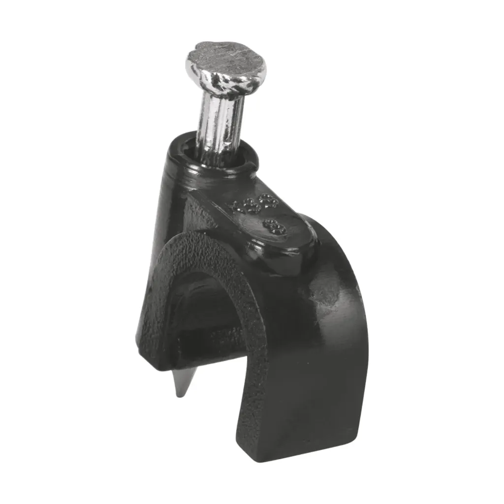 [TP-48281] Bolsa con 20 grapas negras de 8 mm para cable redondo
