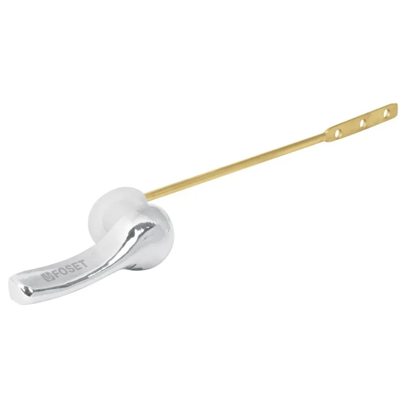 [TP-49348] Palanca frontal metálica cromada para WC, FOSET