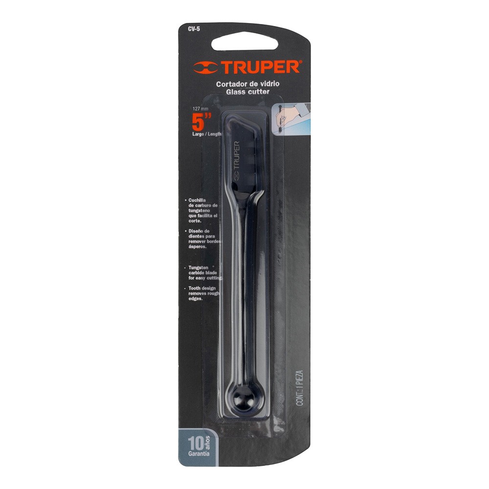 Cortador de vidrio 5', TRUPER