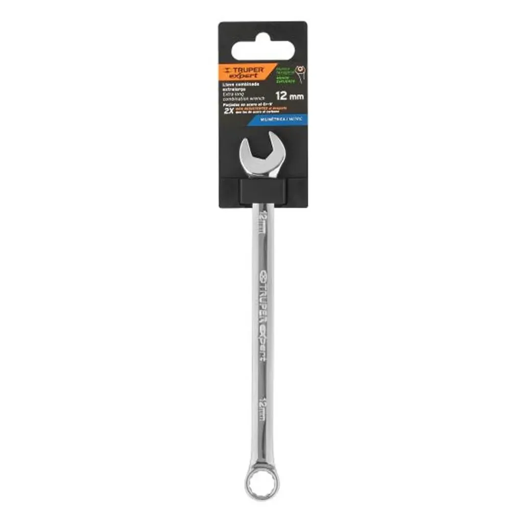 Llave combinada extralarga 12 mm x 193 mm de largo, EXPERT