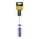 Desarmador de cruz 3/16 x 4' mango de PVC, PRETUL