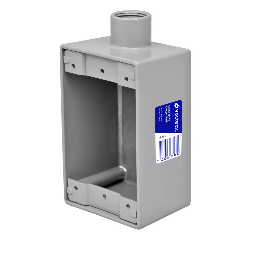 CAJA TIPO CHALUPA 3/4 CONDUIT  VOLTECK
