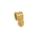 Codo para estufa a 90° de latón de 3/8 x 3/8', FOSET