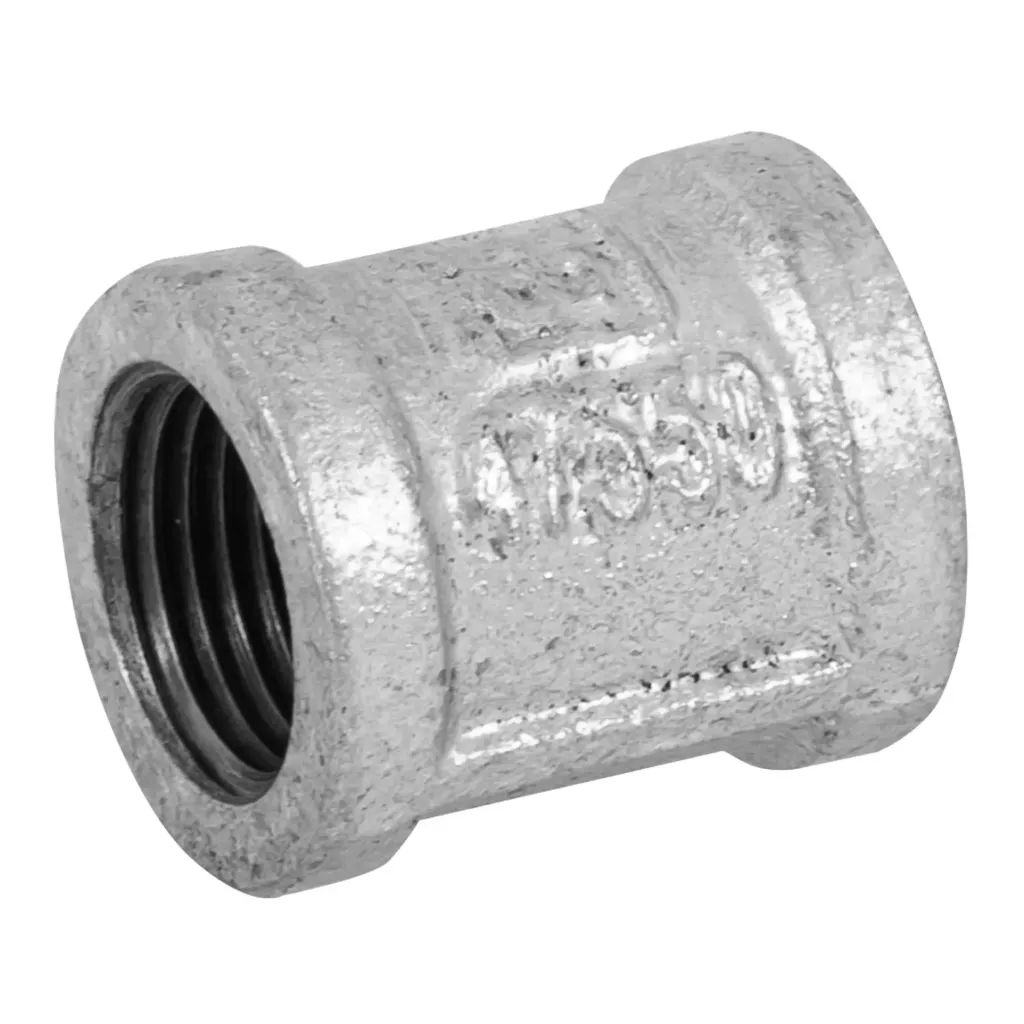 [TP-47550] Cople reforzado de acero galvanizado de 1/2', FOSET