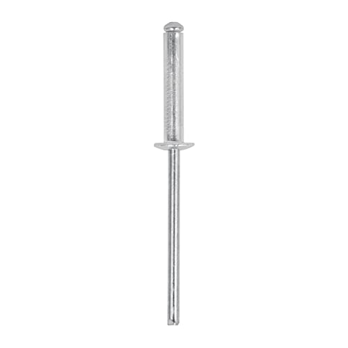 [TP-44523] Bolsa con 50 remaches 1/8' x 1/2' de aluminio, ala 1/4