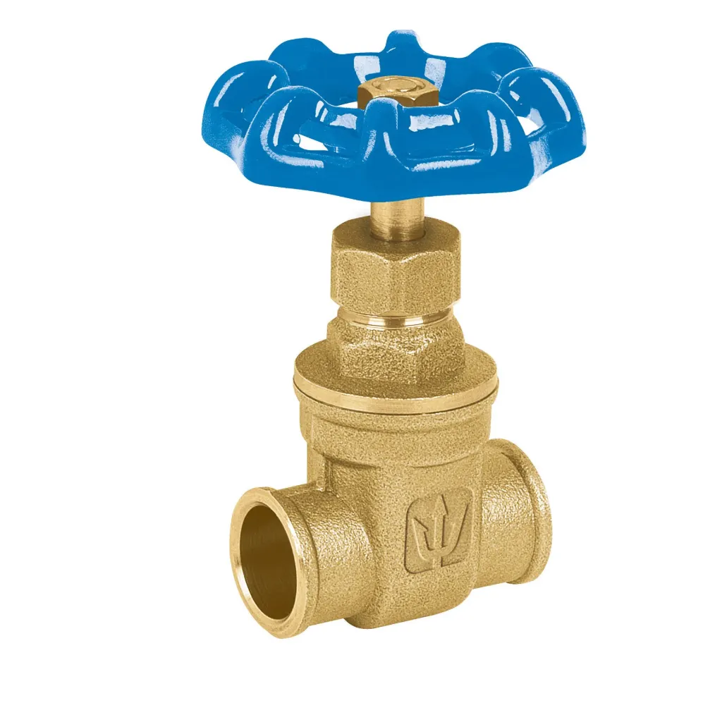 [TP-49023] Válvula de compuerta de latón soldable de 1/2', FOSE