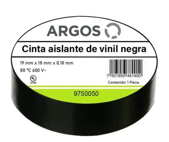 [CM26] Cinta de aislar 18 Mts 9750050 ARGOS