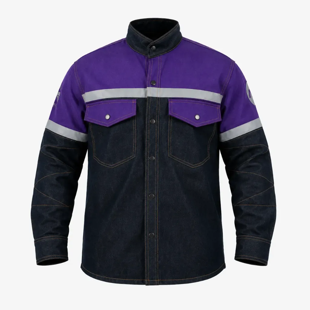 CAMISOLA MASTER WELDER MW VIOLETA MORADO