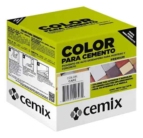 [CEMIX] COLOR PARA CEMENTO VERDE PRADERA (CEMIX)