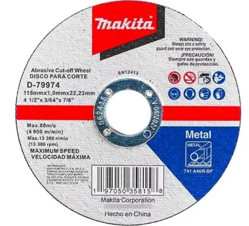 [CM-771] DISCO ACC/MAKITA 4 1/2 METAL  D-7 9974