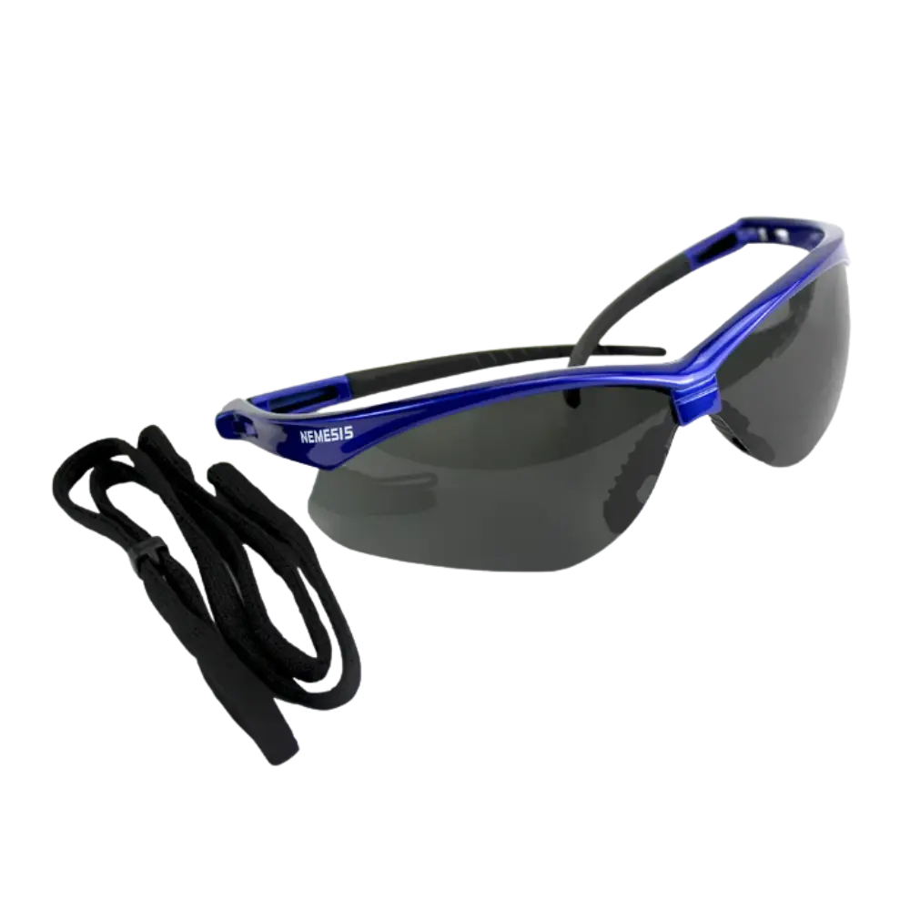 LENTE NEMESIS OSCURO (ARMAZON AZUL)