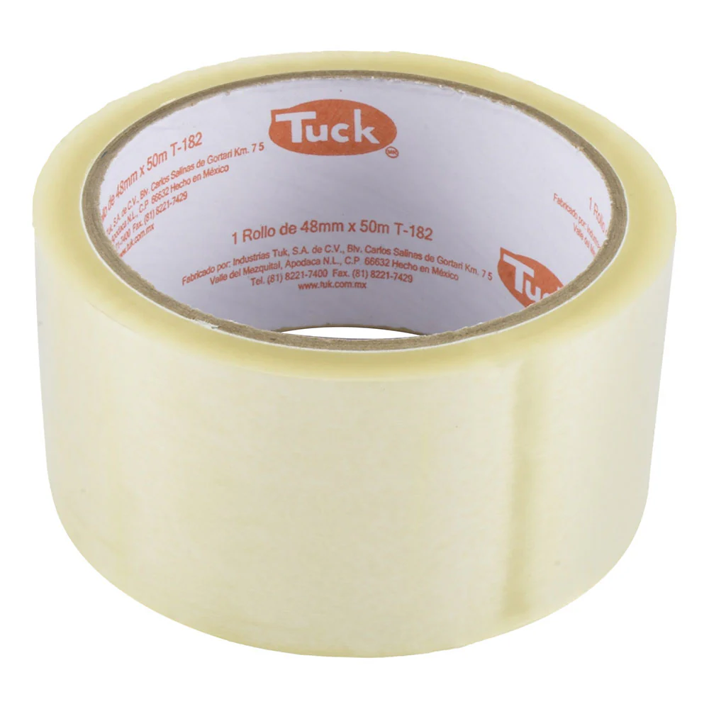 [OAKLAND 303] CINTA DE EMPAQUE TRANSPARENTE  48 MM X 50 MTS