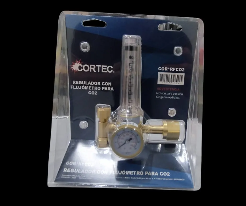[CORRFCO2] REGULADOR CON FLUJOMETRO PARA CO2