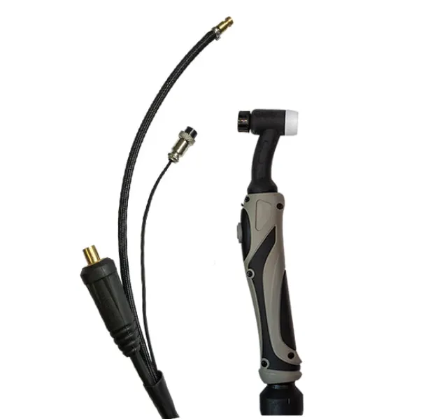 ANTORCHA TIG CUELLO FLEXIBLE CON CONECTOR RAPIDO, USO GENERAL  4.5MTS 2 PINES