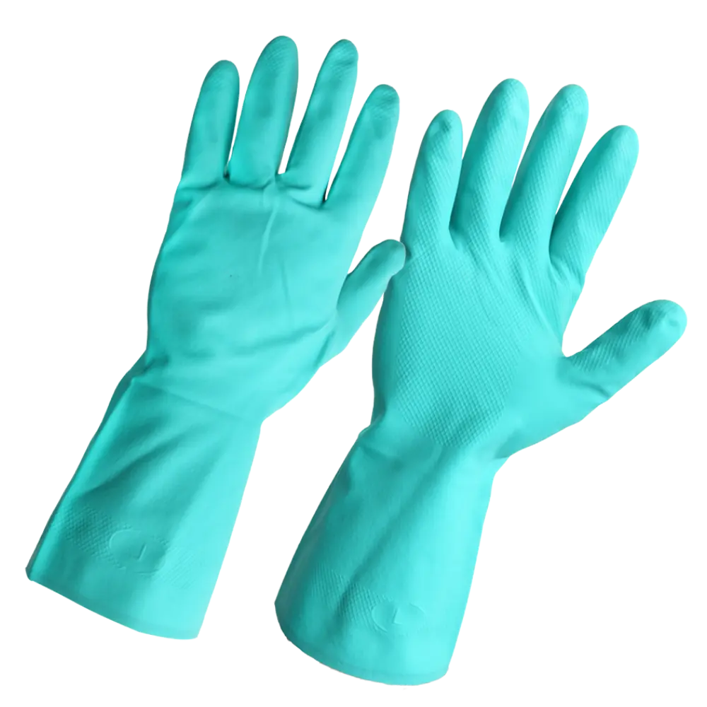 GUANTE NITRILO VERDE TALLA L (9)