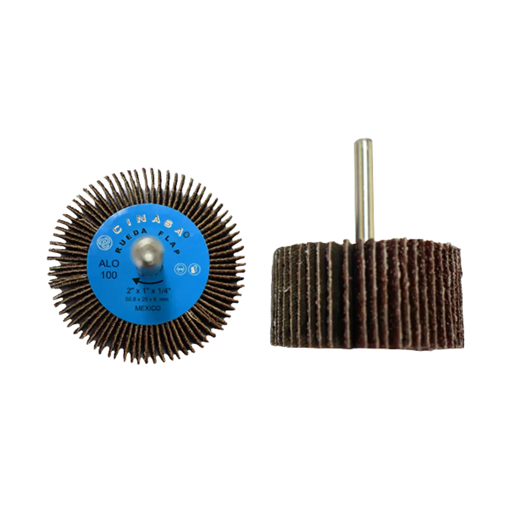 RUEDA FLAP 2x1x 1/4 GRANO 120