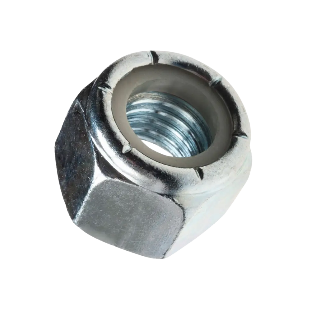 TUERCA SEGURIDAD INSERO NYLON NC 18H GALVANIZADA 5/16