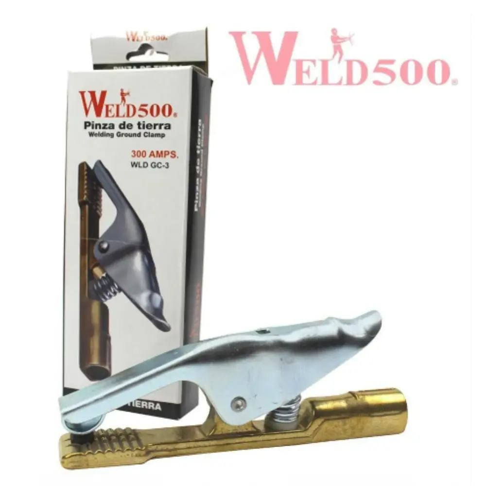 PINZA DE TIERRA TIPO  JACKSON 300 AMP