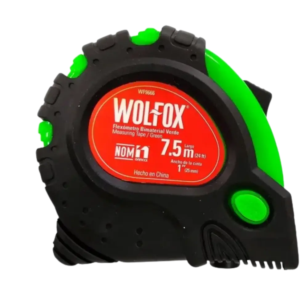 [WF9666] FLEXOMETRO BIMETRAL VERDE