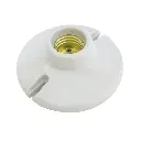 PORTA LAMPARA REDON PORCE TECHO 4"