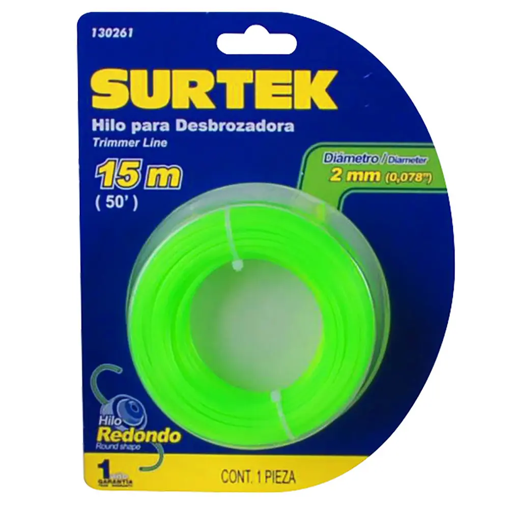 NAILON DESBROZADORA 2MM 15M