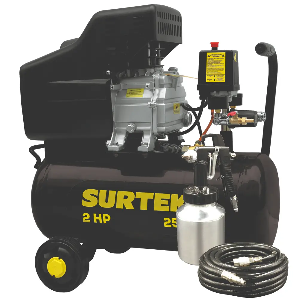 [COMP425b] COMPRESOR AIRE 25 LT 2 HP LUBRICADO
