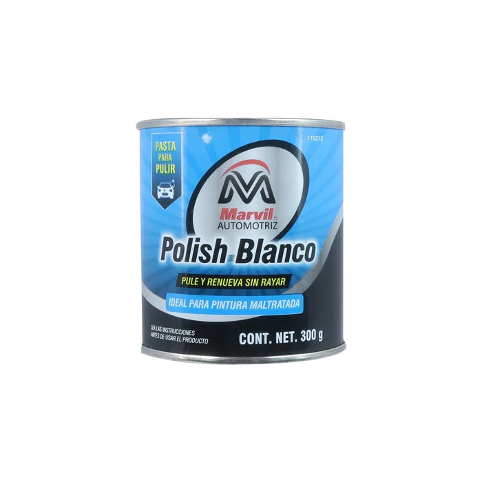 CERA PASTA PARA PULIR BLANCA 300 G 110213 MARVIL
