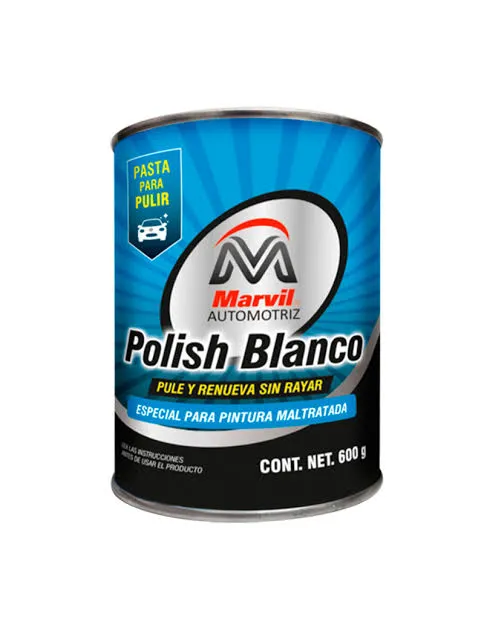 [2161] CERA PASTA PARA PULIR BLANCA 600 G 110214 MARVIL