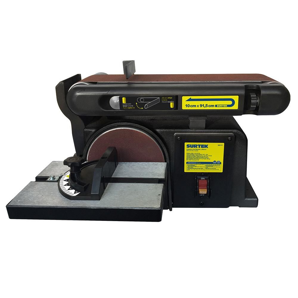 [LE612/SURTEK] LIJADORA BANDA VERTICAL Y HORIZONTAL 4X36" est 1/2 HP