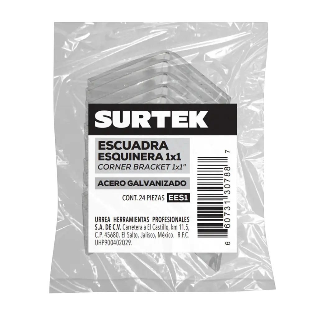 [EE51] ESCUADRA ESQ 1X1 24PZAS