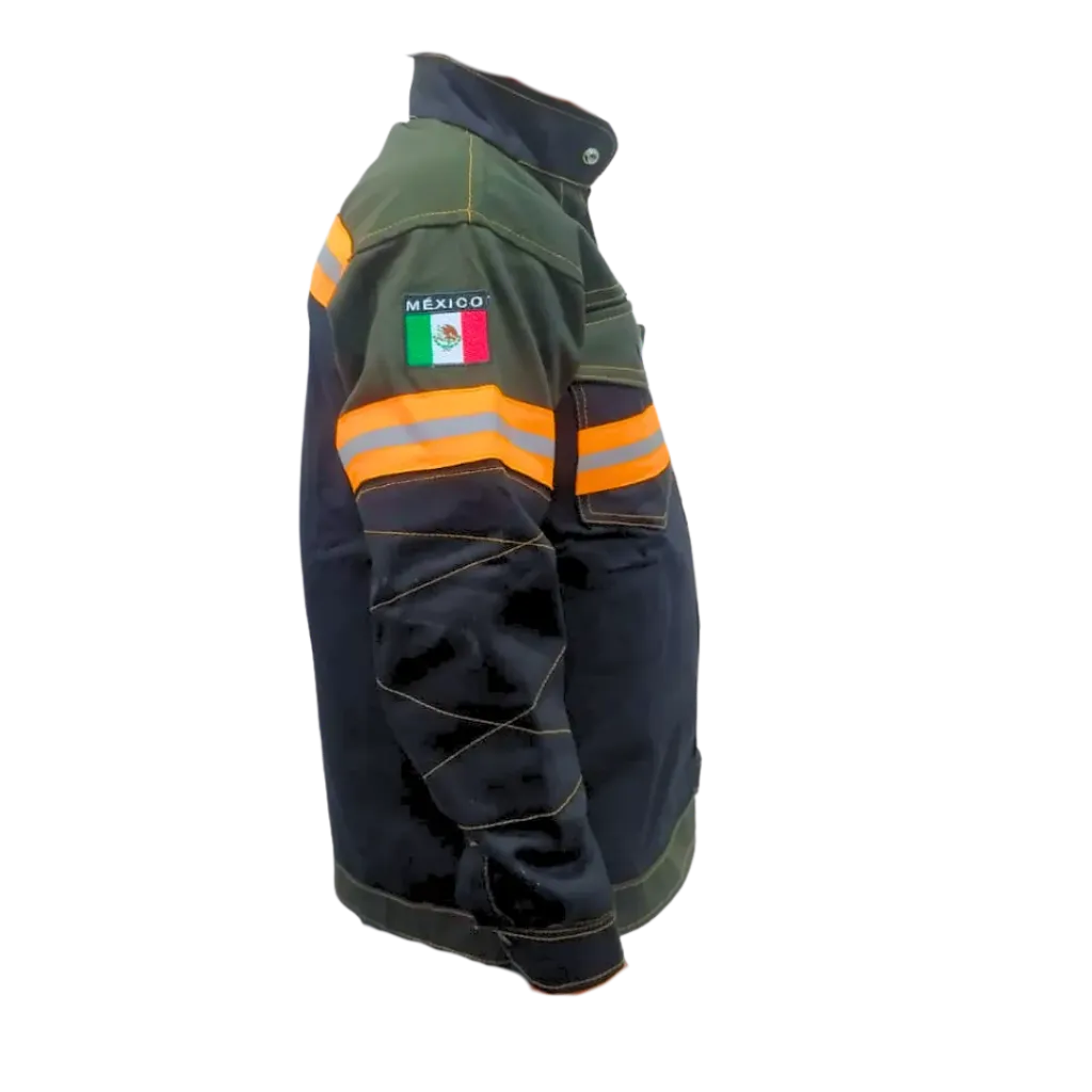 CAMISOLA VERDE MILITAR C REFLEJANTE  XL