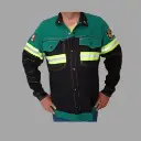 CAMISOLA SOLDADOR VERDE C REFLEJANTE  G  