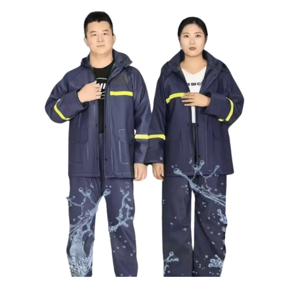 [518-XL]  Traje impermeable de dos piezas unisex.  (XL)