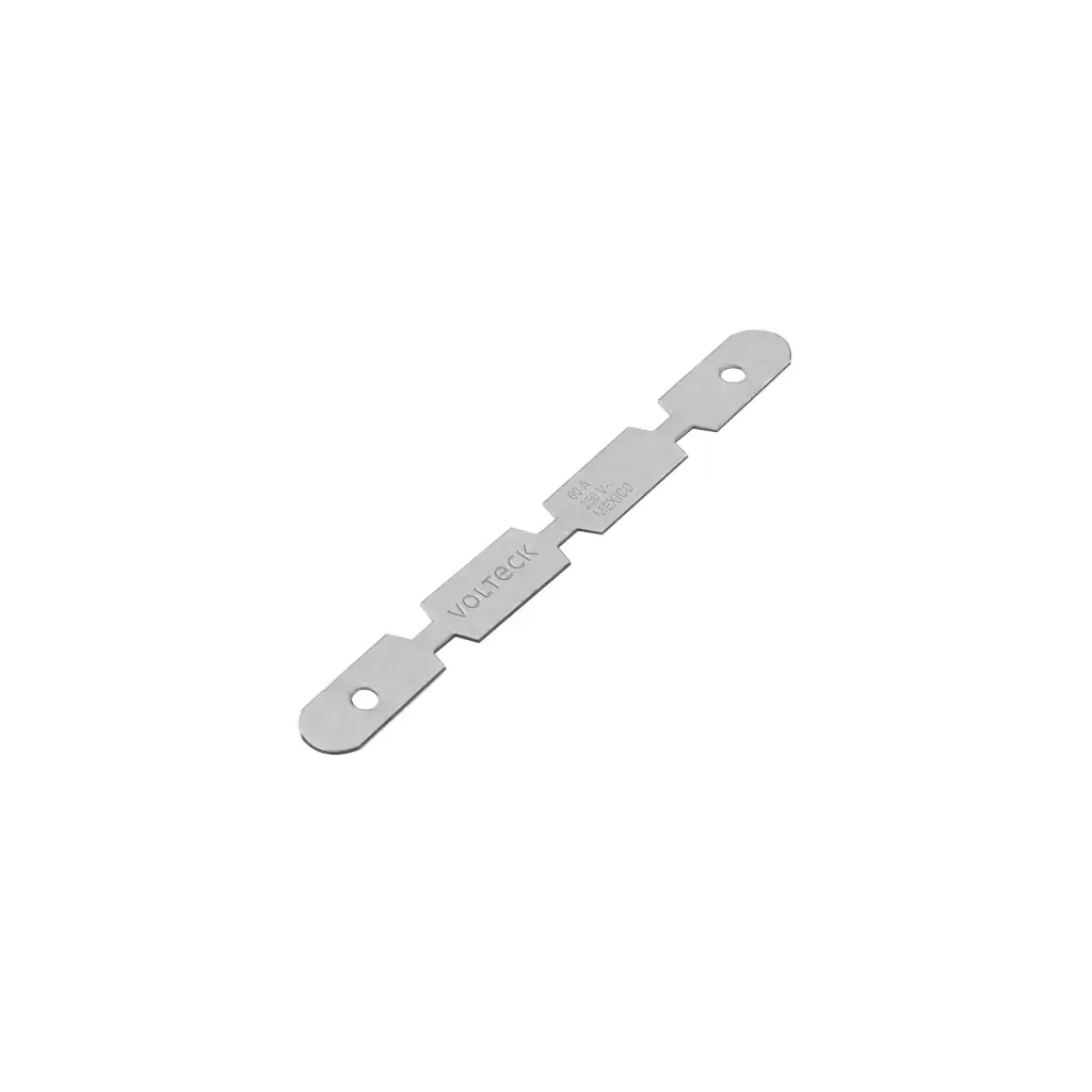 Repuesto para fusible (listón) de 60 a, Volteck 