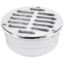 Coladera de ABS con rejilla cromada 5', con tornillos,  Foset