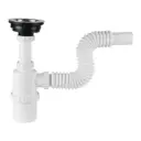 Céspol de bote con contracanasta de acero inox. p/fregadero 