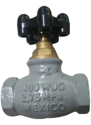 VALVULA GLOBO P-TANQUE ESTAC DE 19