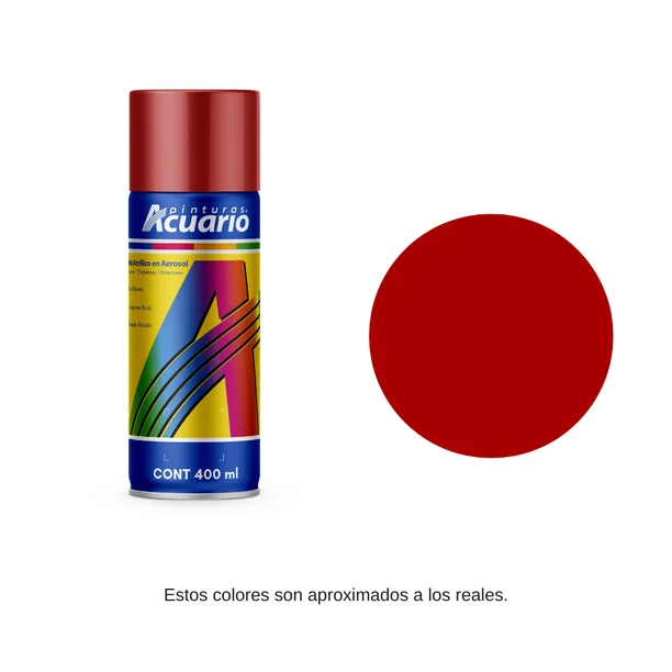 [AA77605] Pintura aerosol rojo bermellon 776 Acuario