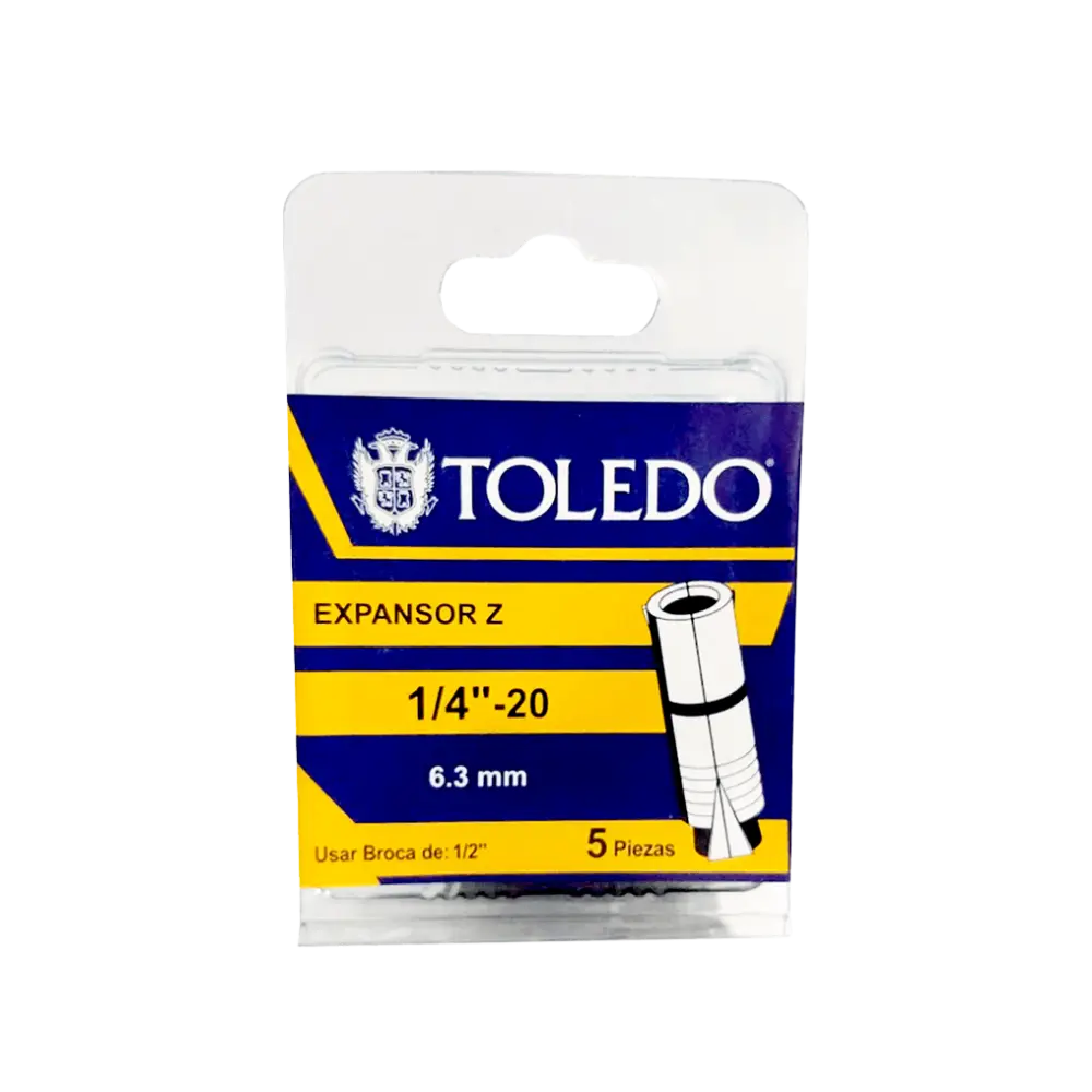 [FTZ09] TAQUETE EXPANCION ZINCADO 3/8-16