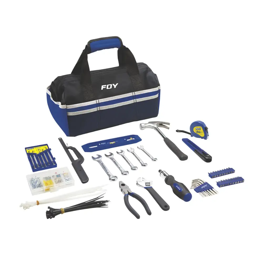 [JHF12] Juego de Herramientas BYS 182 Piezas  Kit Completo para el Hogar y Bricolaje